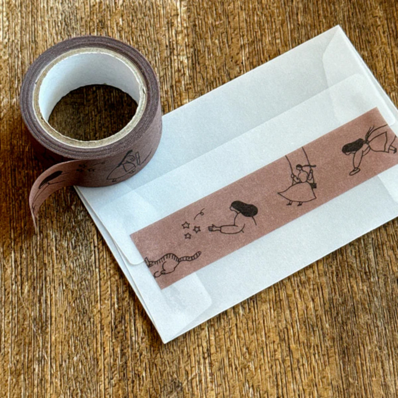 Necktie x Mizushima Masking Tape [MT-O] - Girl